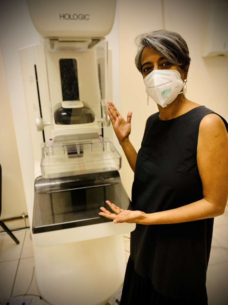 I did my mammogram this month